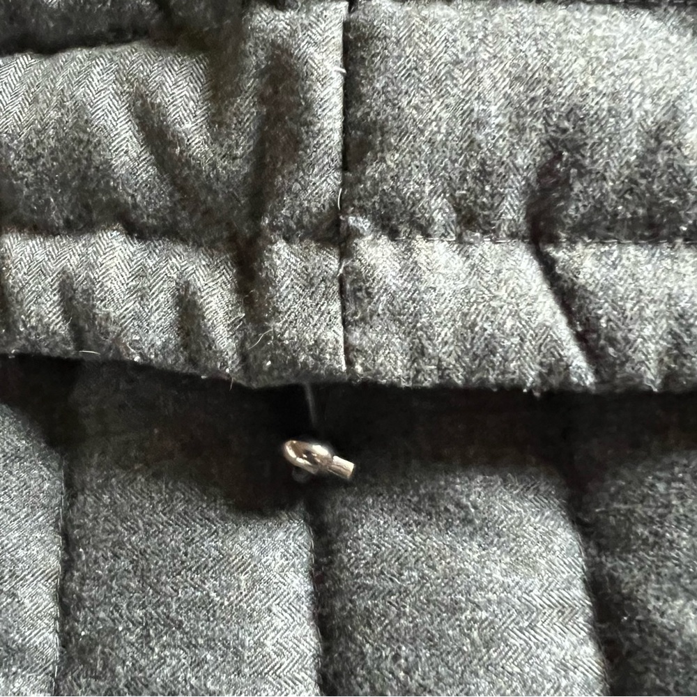 Michael Kors Quilted Down Jacket Charcoal Gray | M - Picture 9 of 9